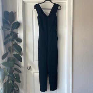 Mango Black Suiting Jumpsuit